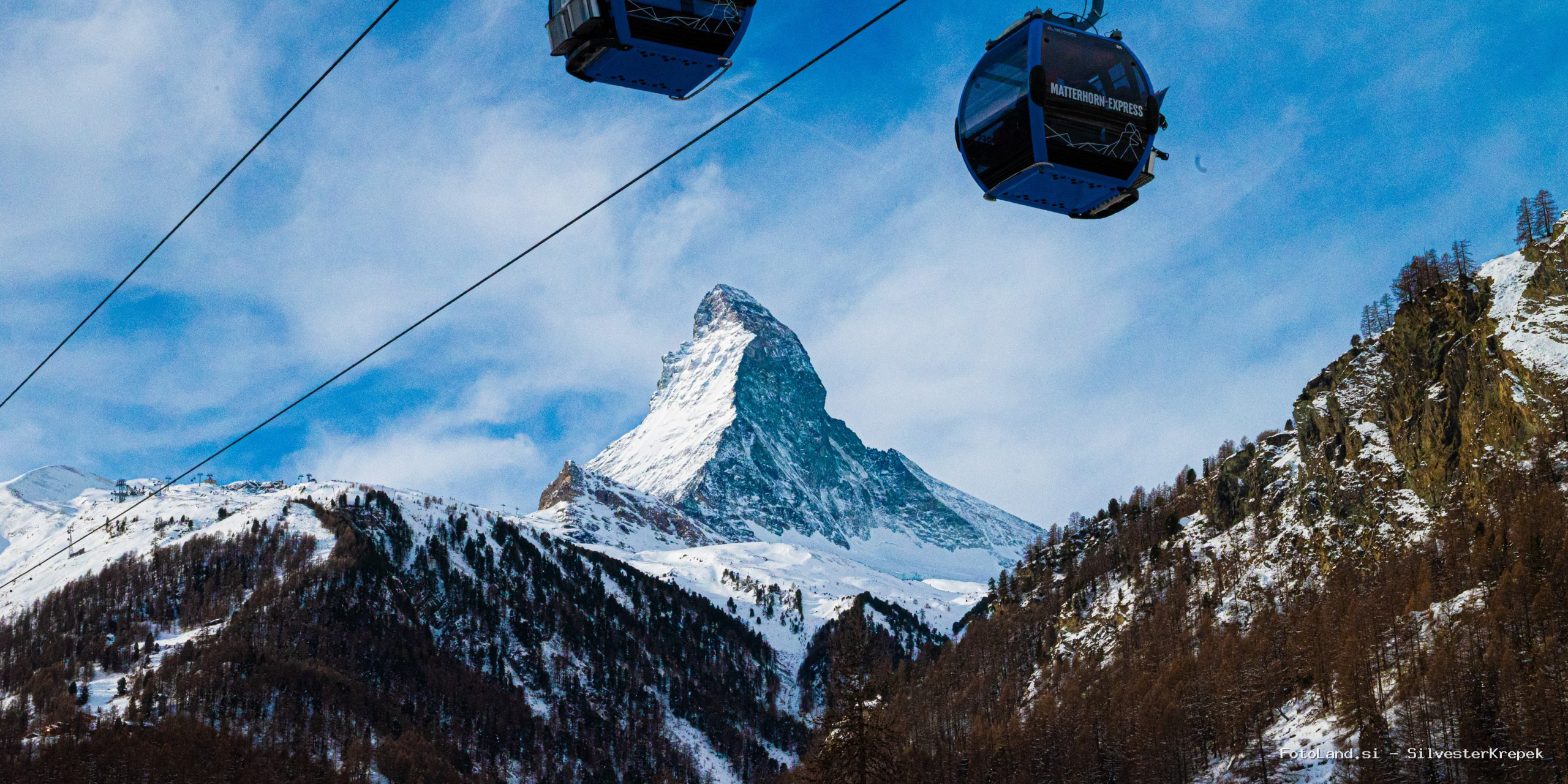 Matterhorn in gondole