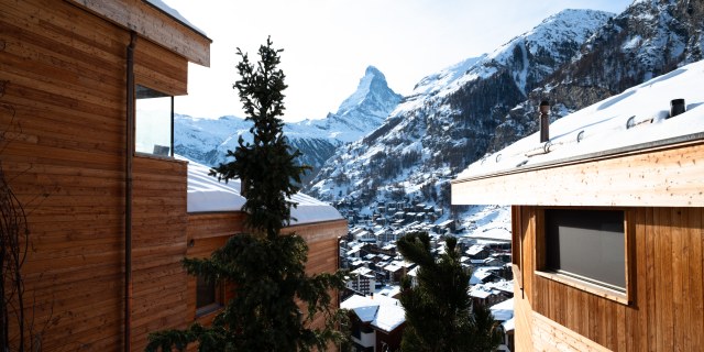 Pogled na Zermatt